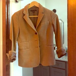 Banana republic tan blazer elbow patches 0P